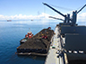 Glovis Mermaid loading coal at Muara Pantai, Indonesia