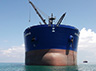 Glovis Mermaid at anchor in Indonesia